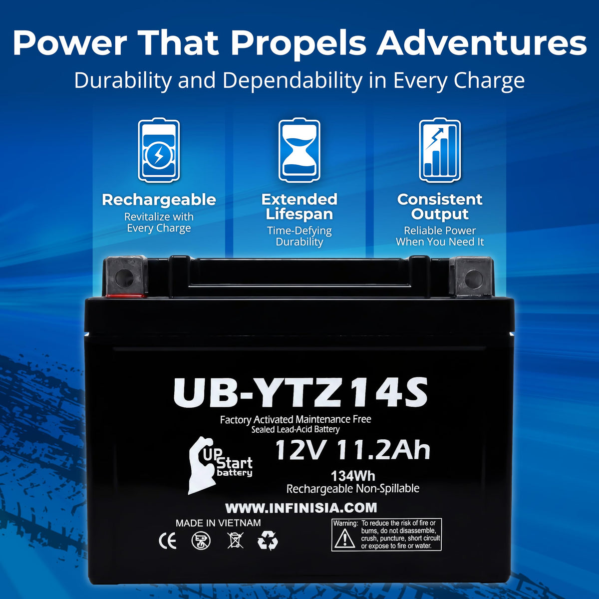 12V 11.2Ah Battery Q716673