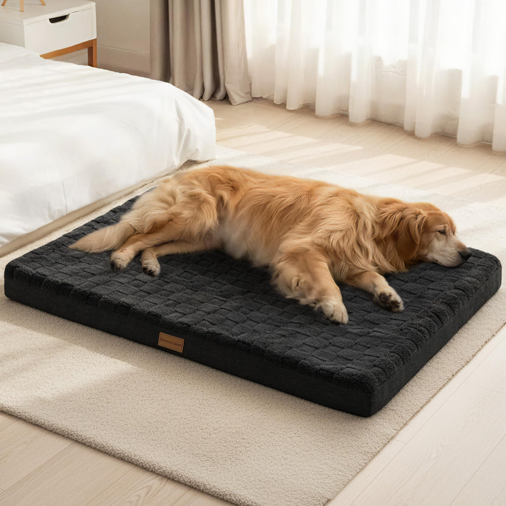 Large Washable Dog Bed 36''X24'' Black K936062