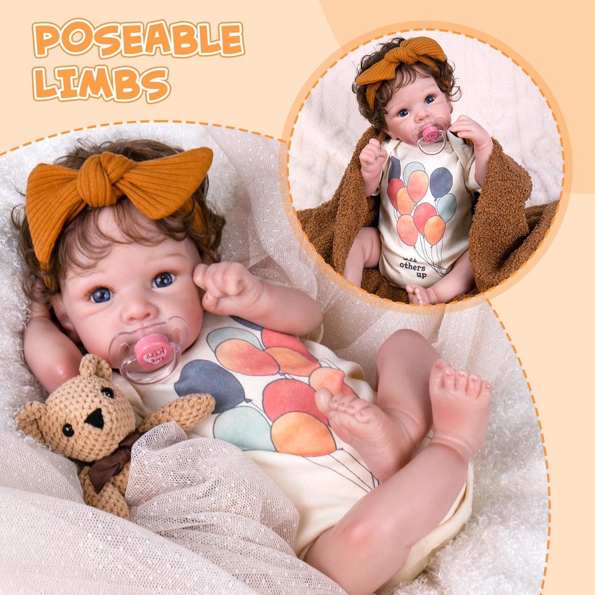 20-Inch Reborn Baby Doll W69626