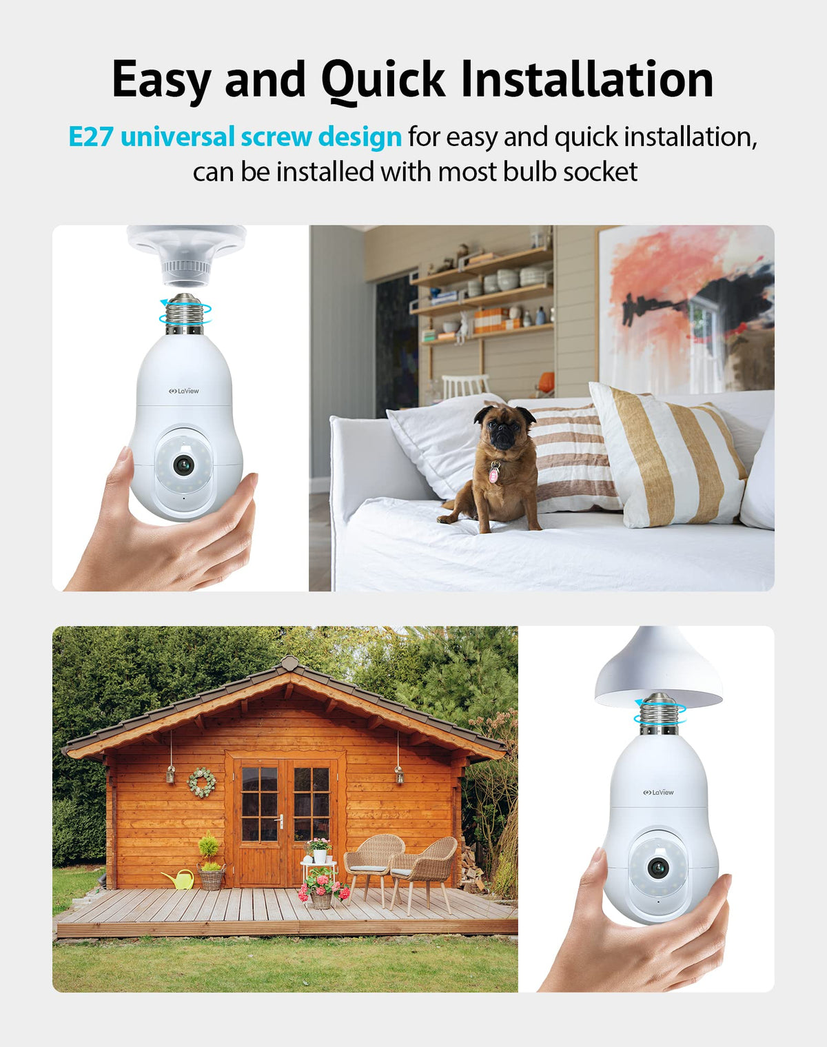 4MP 2K Security Camera 2 Pack I41758