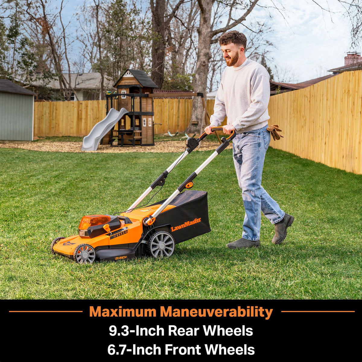 21 Inch Brushless Cordless Lawn Mower A868