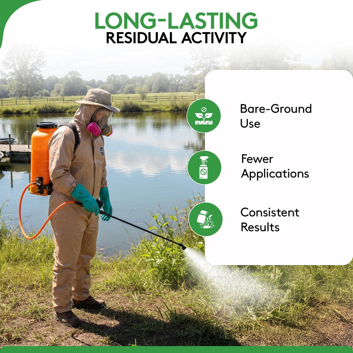 Imazapyr 4 SL Herbicide 2.5 Gallon Liquid Weed Killer L498