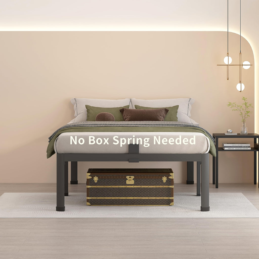18 Inch Twin XL Bed Frames with Round Corner Leg C964473