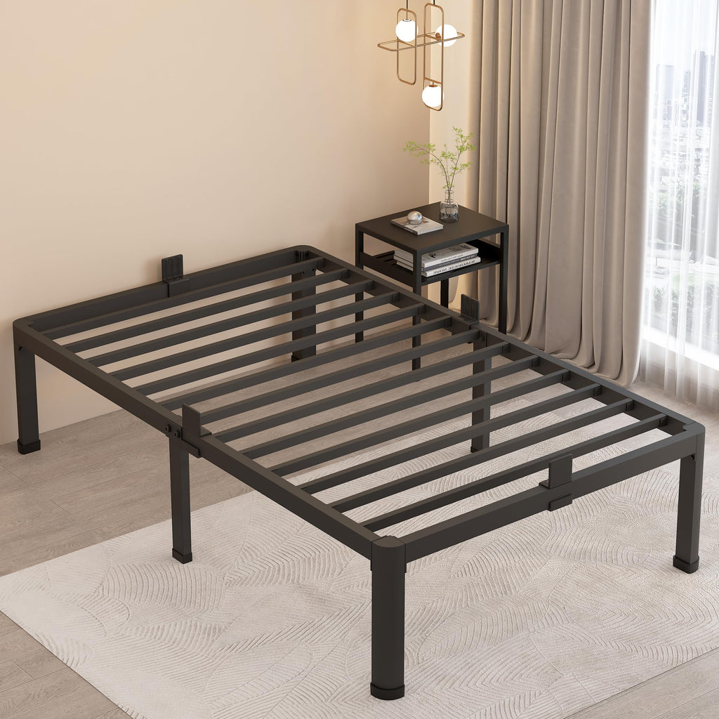 18 Inch Twin XL Bed Frames with Round Corner Leg C964473