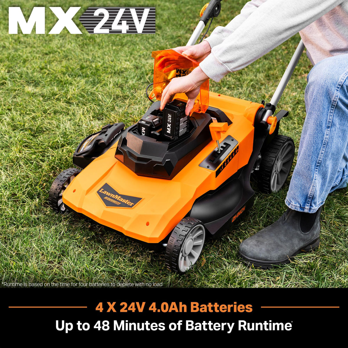21 Inch Brushless Cordless Lawn Mower A868