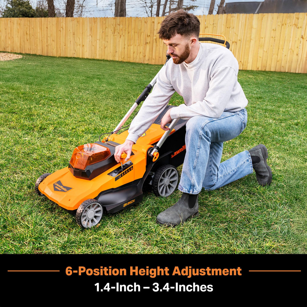 21 Inch Brushless Cordless Lawn Mower A868
