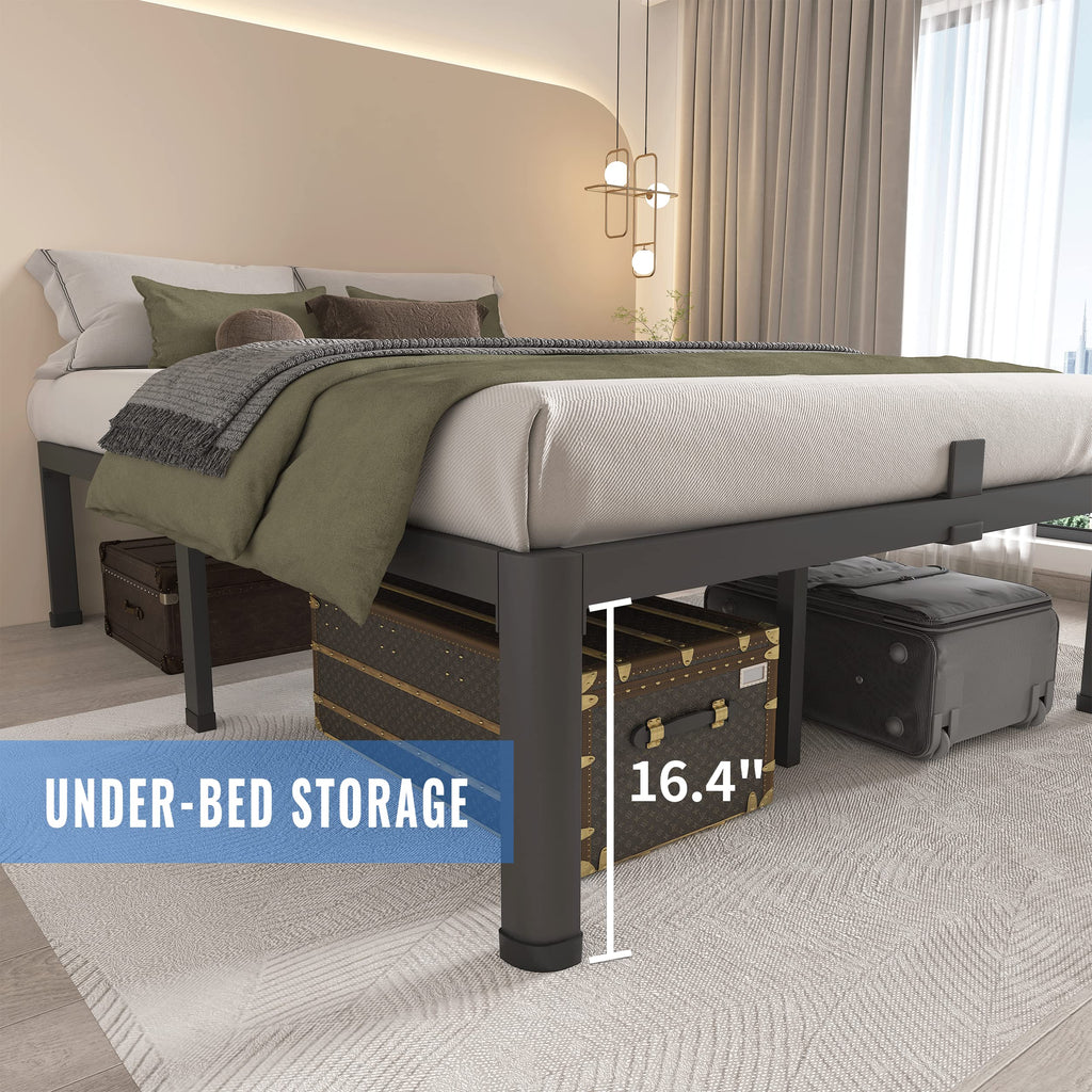 18 Inch Twin XL Bed Frames with Round Corner Leg C964473